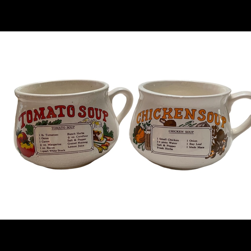 Vintage Soup Bowls (2)